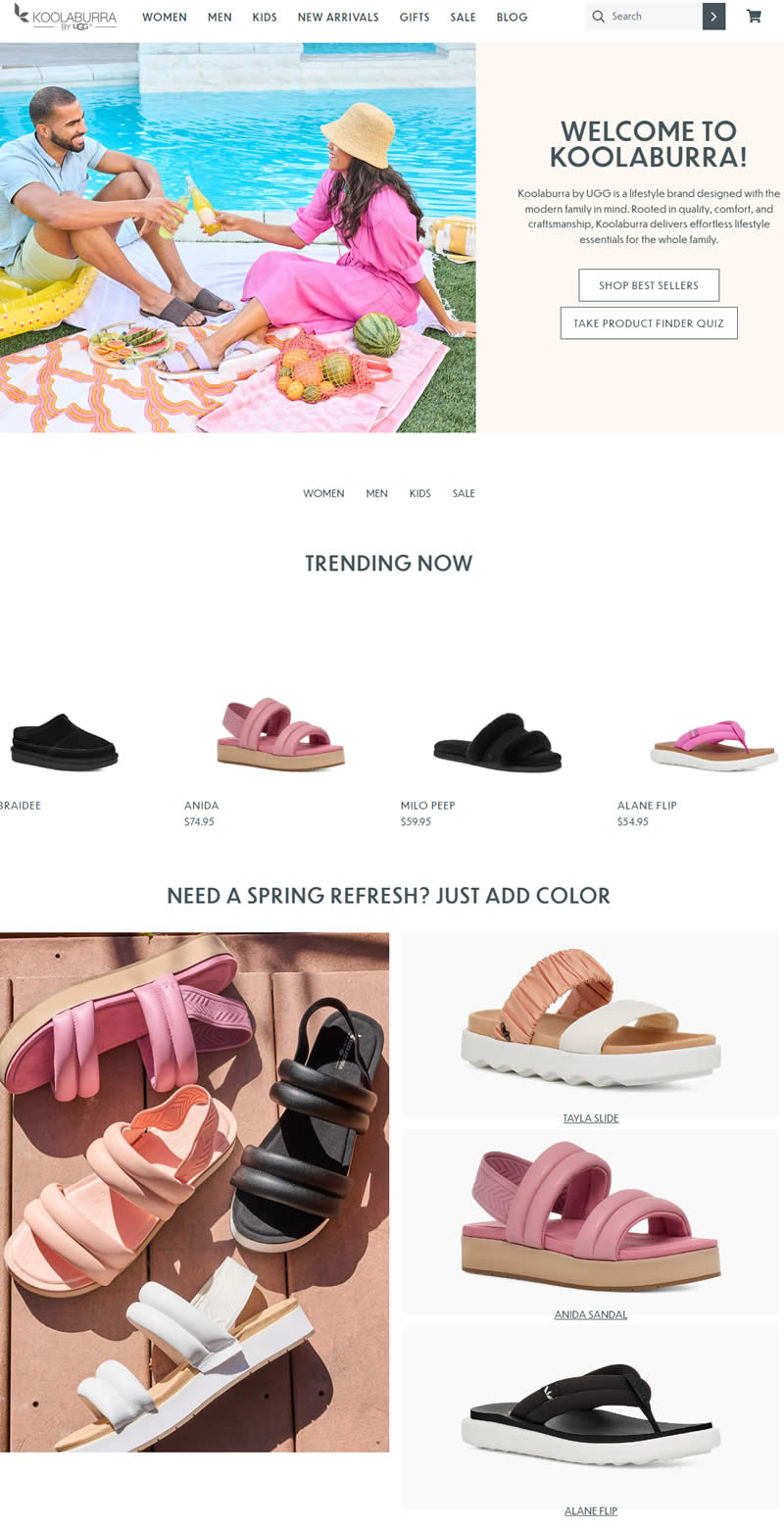 Koolaburra鞋履品牌澳洲官网首页